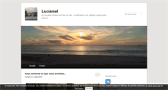 Desktop Screenshot of luciamel.com