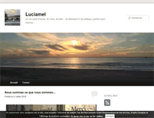 Tablet Screenshot of luciamel.com